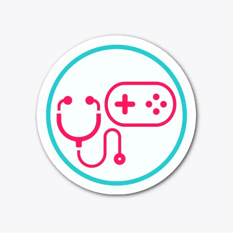 Indie Game Clinic Logo Sticker